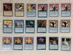 MTG Blue Control Flying Deck 60 Cards Ready to Play Counterspell Magic - Image 1