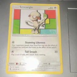 Smeargle 157/214 80 HP Rare Basic Regular Pokemon TCG Card - Image 1
