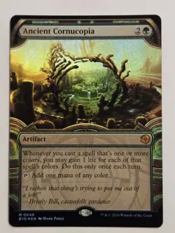 Ancient Cornucopia FOIL Showcase BIG NM MTG 0046 Thunder Junction - Image 1