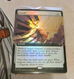 Erode Extended Art FOIL Secrets Of Strixhaven MTG MINT 🔥 - Image 1