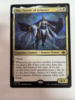 Vito, Fanatic of Aclazotz the Lost Caverns of Ixalan #243 Mythic - Image 1