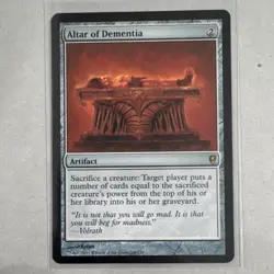 Wizards Conspiracy Altar of Dementia Rare Artifact Regular English 196 MTG Card - Image 1