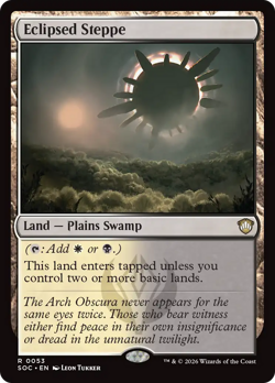 Eclipsed Steppe - 53 - SOC - Near Mint - MTG - Image 1