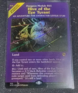 Hive Of The Eye Tyrant - Foil - Showcase - AFR - MTG - EN - NM - Image 1