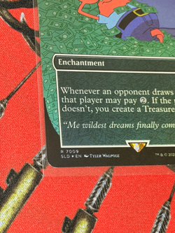 MTG Smothering Tithe (7009) SpongeBob Secret Lair Bonus (Rainbow Foil) - Image 3
