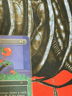MTG Smothering Tithe (7009) SpongeBob Secret Lair Bonus (Rainbow Foil) - Image 5