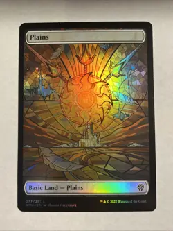 Dominaria United Full Art Stained Glass Lands LOT OF 8 NM - Image 2