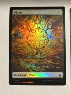 Dominaria United Full Art Stained Glass Lands LOT OF 8 NM - Image 3