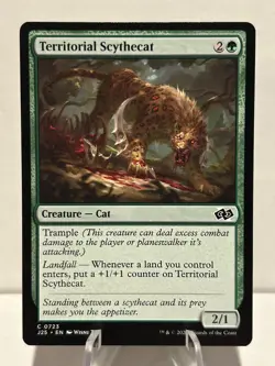 Territorial Scythecat 723 C Foundations Jumpstart NM MTG - Image 1