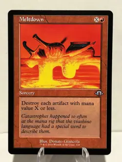 Meltdown (Retro Frame) 418 U Modern Horizons 3 NM MTG - Image 1