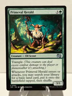 Primeval Herald 702 U Foundations Jumpstart NM MTG - Image 1