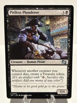 Pitiless Plunderer 476 U Foundations Jumpstart NM MTG - Image 1