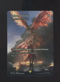 MTG Joshua Rosfield Rograkh Magic Spotlight non foil Promo P 0002 Final Fantasy - Image 1