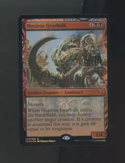 2016 MTG EN Kaladesh Inventions Masterpiece #003/054 Noxious Gearhulk Foil - Image 1