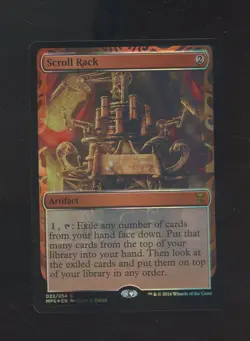 2016 Magic The Gathering MPS EN #022 Scroll Rack Kaladesh Inventions Foil - Image 1