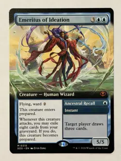 Emeritus of Ideation (Extended Art) Secrets of Strixhaven Regular - Image 1
