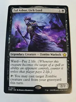 MTG - Zul Ashur, Lich lord - Foundations - Image 1