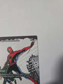 Heroic Intervention (Borderless) 34 Marvel Universe Eternal-Legal NM - Image 3