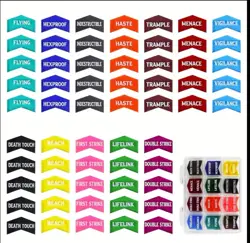 60 Pieces MTG Dice Counters Set NEW Tcg Games Cards Toys RPG DnD Gaming Pokemon - Image 2