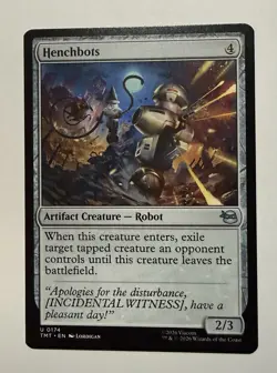 Henchbots (174) – Teenage Mutant Ninja Turtles TMT – MTG Magic the Gathering - Image 1