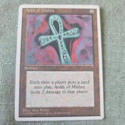 Ankh of Mishra. Fourth Edition MTG see pics - Image 1