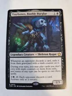 MTG - Tinybones, Bauble Burglar - Foundations - Image 1