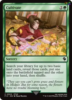 Cultivate (Surge Foil) 300 Commander: FINAL FANTASY NM EN - Image 1