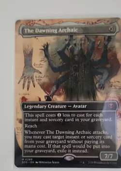 The Dawning Archaic (Borderless) Secrets of Strixhaven Regular - Image 1