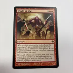 World at War 172 / 248 MP MTG Rise of the Eldrazi English Regular Extra Combats - Image 1