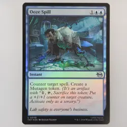 MTG Ooze Spill 0048 Teenage Mutant Ninja Turtles Foil - Image 1