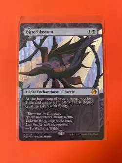 Bitterblossom Wilds of Eldraine: Enchanting Tales Regular NM - Image 1
