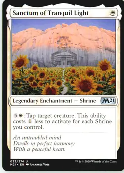 Sanctum of Tranquil Light 33 Uncommon Core Set 2021 Lightly Played - Image 2
