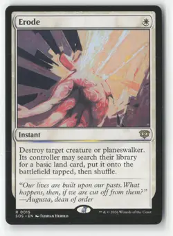 Erode 15 Rare Secrets of Strixhaven Magic: The Gathering Near Mint - Image 1