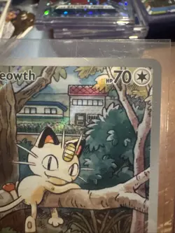 Pokemon Meowth 106/094 – Phantasmal Flames – English IR (Illustration Rare) NM - Image 4