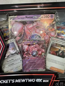 Pokemon TCG: Team Rocket's Mewtwo Ex Box Destined Rivals - Factory Sealed ✅ - Image 5