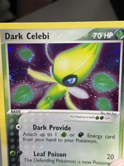 Dark Celebi Hidden Legends 4/101 - Near Mint Holo Pokemon Card ultra Rare - Image 3