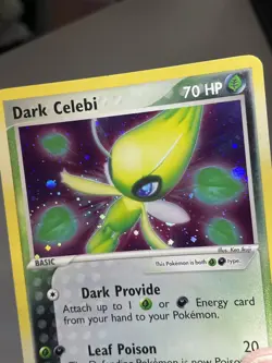 Dark Celebi Hidden Legends 4/101 - Near Mint Holo Pokemon Card ultra Rare - Image 4