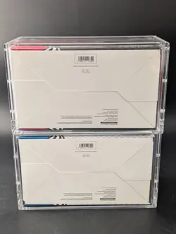 2x Pokemon Black Bolt White Flare Sealed Booster Bundle Display Case W/Acrylic - Image 2