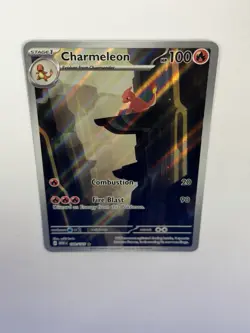 Pokemon TCG Charmander 168/165 Art Rare Holo Scarlet & Violet 151 Near Mint - Image 5
