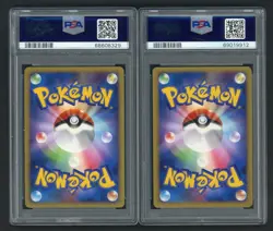 Lot (2) 2008 Pokemon JPN Galactic's Conquest 1st Edition Dialga & Palkia PSA 10 - Image 2