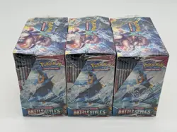 Lot of (3) Pokemon TCG Sword & Shield Battle Styles Booster Boxes SEALED - Image 3