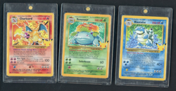 Lot of (3) 2021 Pokemon Celebrations Base Venusaur Blastoise Charizard Set - Image 1