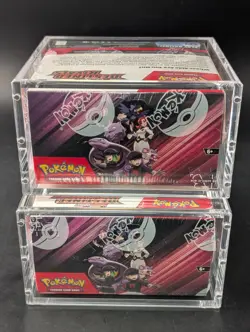 Lot (2) Pokemon SV10 Destined Rivals English Booster Boxes Sealed w/ Acrylic - Image 4