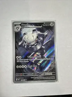 The Pokemon Company Steelix Me01 Mega Evolution 150/132 Full Art Holo Illustrat… - Image 1