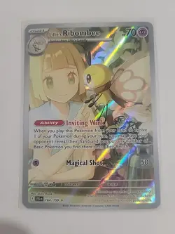 Pokemon TCG: Lillie'ss Ribombee 164/159 - Journey Together (Holo) | NM/Mint - Image 1