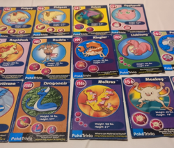 1999 Mewtwo Strikes Back Burger King Promo PokeTrivia Pokemon Cards - Lot Of 17 - Image 2