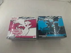 Pokemon Lot Duo ETB EV10.5 Flamme Blanche + Foudre Noire FR [Scelle] - Image 1