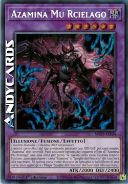 AZAMINA MU RCIELAGO • Segreta Prismatica SP • MP25 IT104 • 1Ed • Yugioh! - Image 1