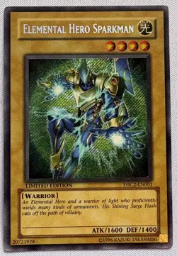 YuGiOh Elemental Hero Sparkman EHC2-EN001 - VLP #20721928 - Image 1