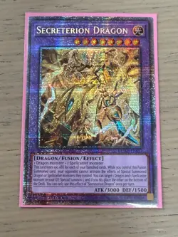 Secreterion Dragon (Starlight Rare) DUAD-EN037 Duelist's Advance 1st Edition - Image 1
